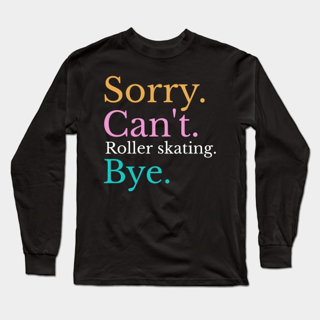 roller skating Long Sleeve T-Shirt by Design stars 5